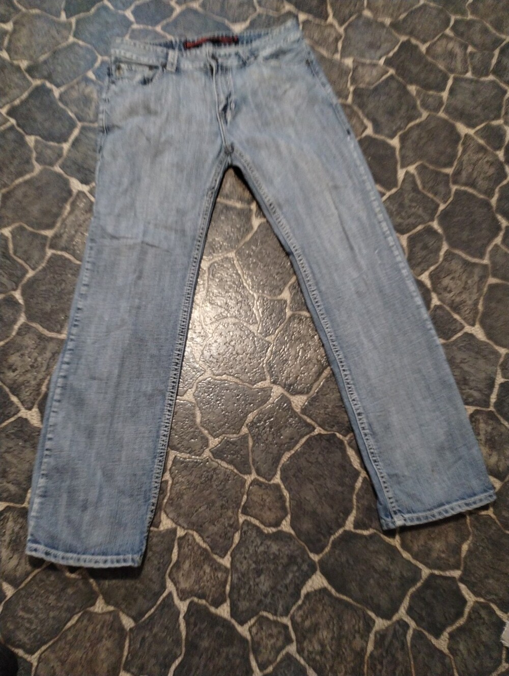 Rock & Roll Cowboy Double Barrel Straight 36 " X 36 " mens jeans VINTAGE